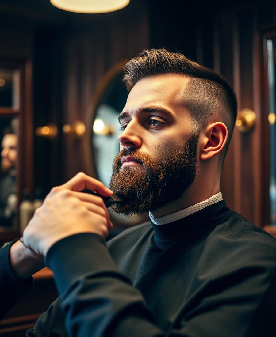 Men's Studio — men's grooming service at Bounce & Craft salon