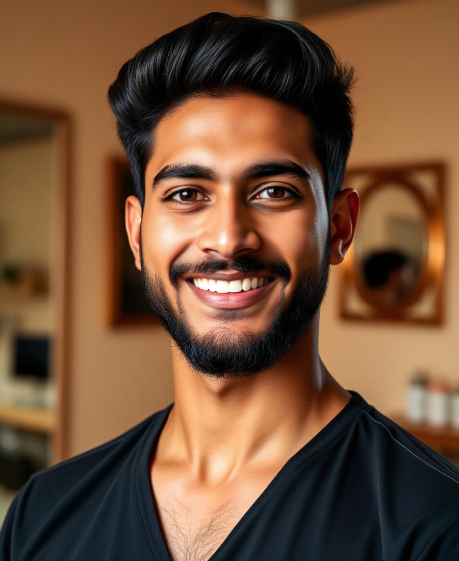 Aarav Mehta, Creative Director · Precision Cutting at Bounce & Craft salon