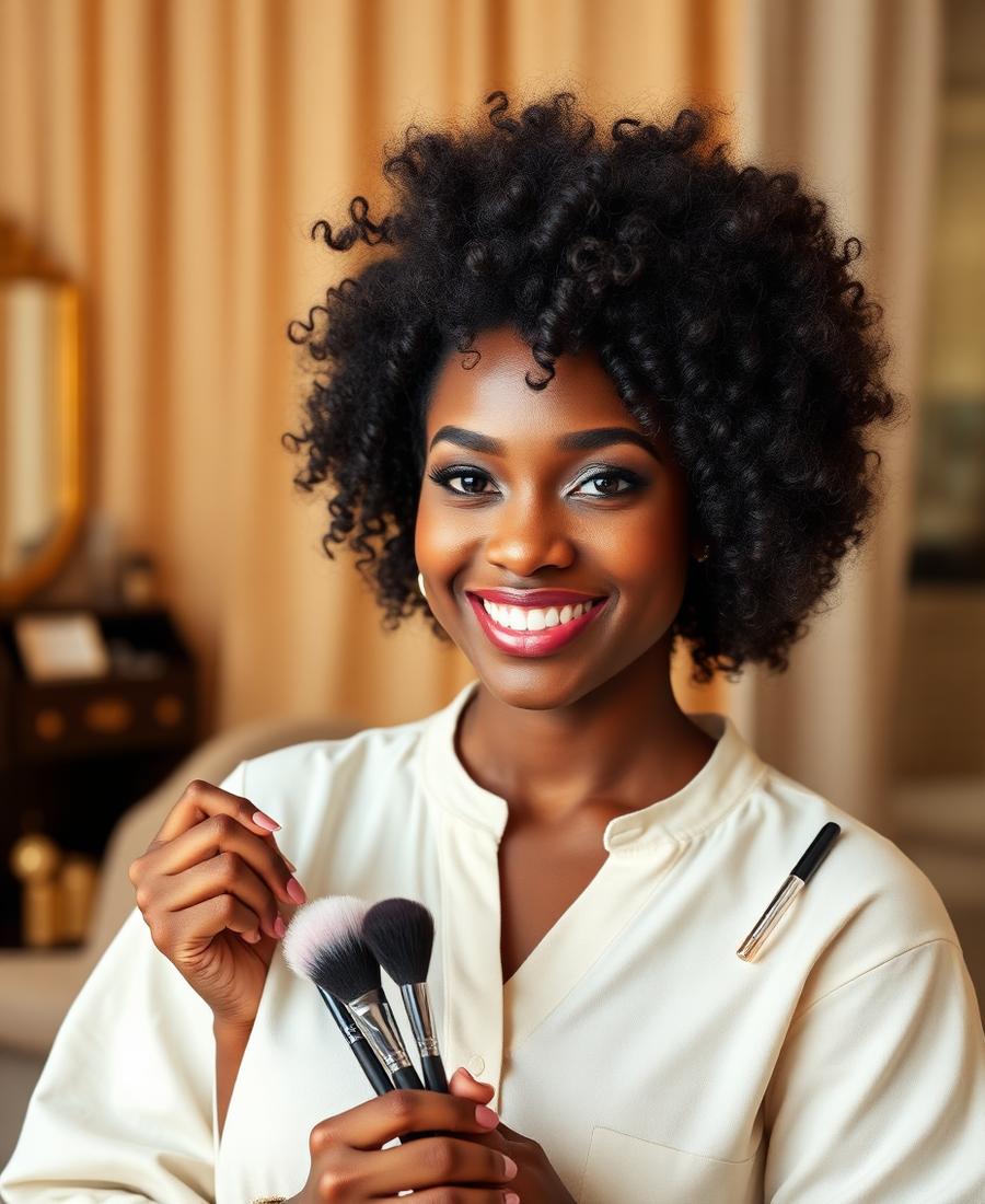 Amara Okoye, Lead Makeup Artist · Bridal at Bounce & Craft salon